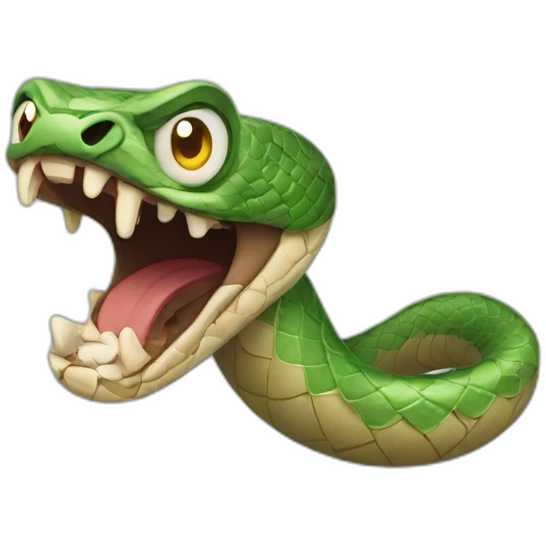Angry Snake emoji