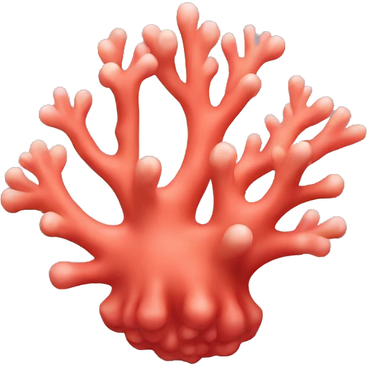 Coral emoji