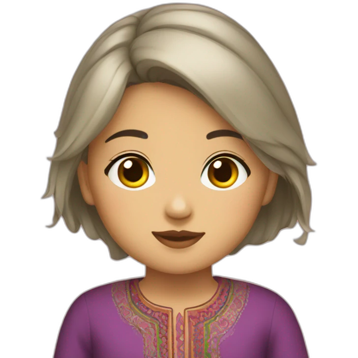 uzbek girl emoji
