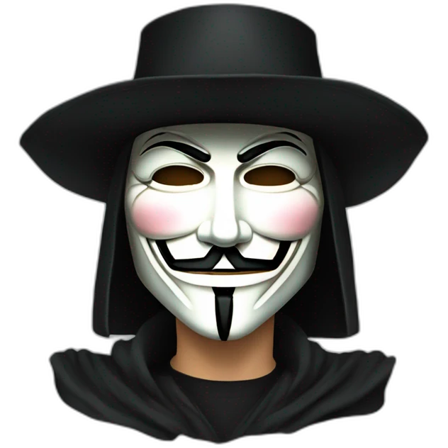 V for vendetta emoji