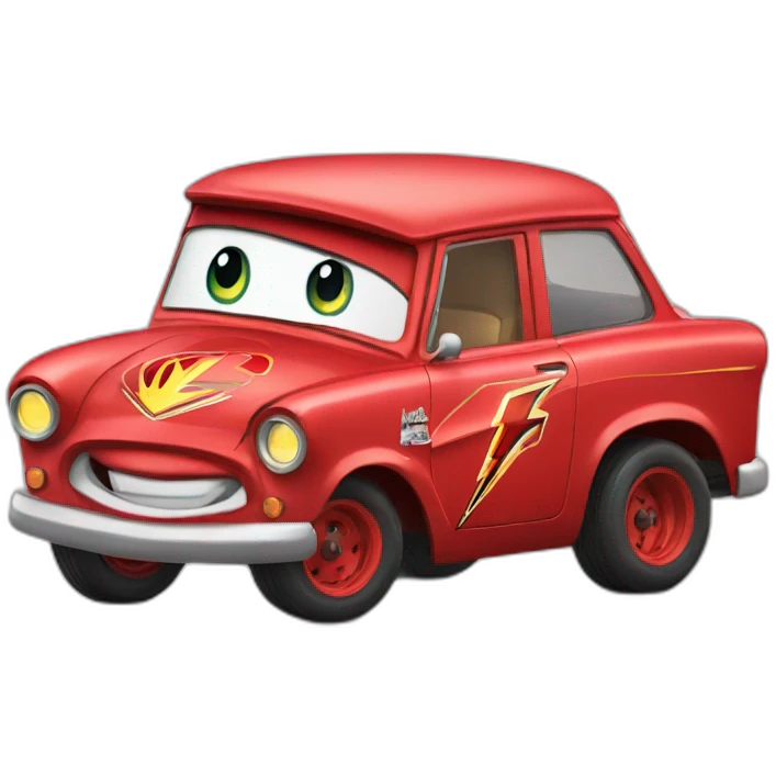 Flash McQueen cars emoji