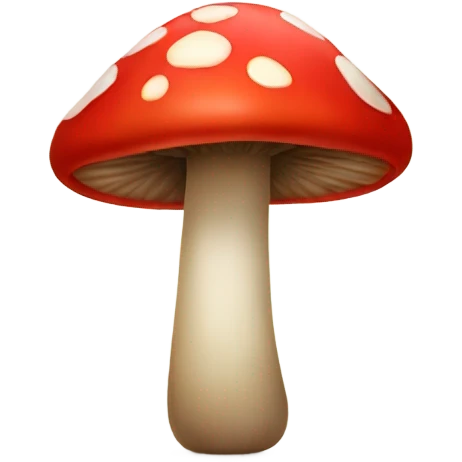 red mushroom emoji