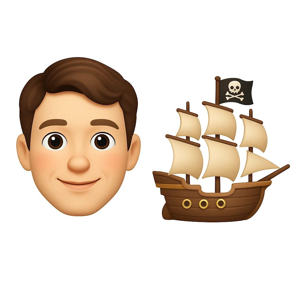 pirate ship emoji