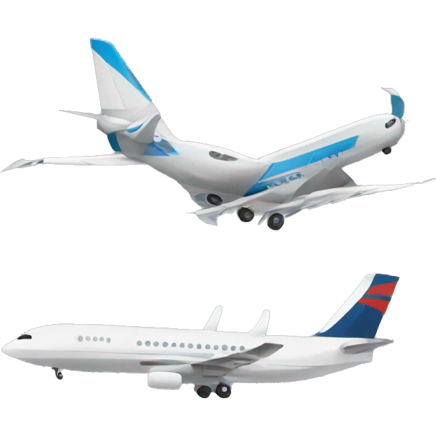 avion y dos torres emoji