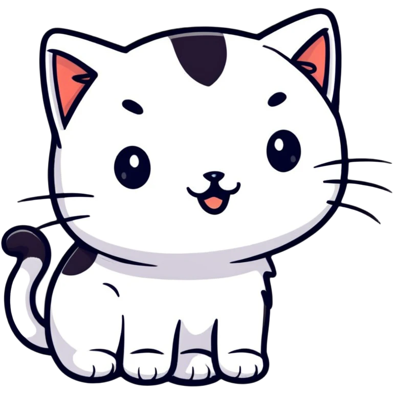 cute playful cat emoji