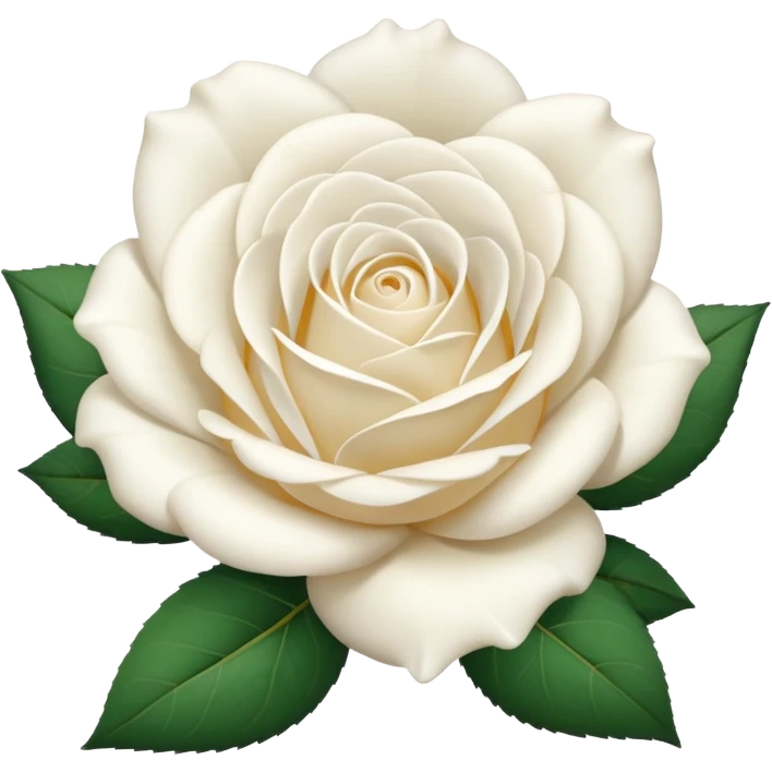 White rose emoji