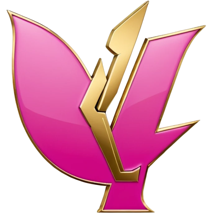yves saint laurent logo pink emoji