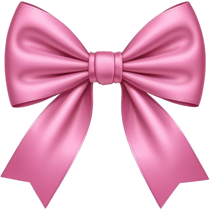 pink bow emoji