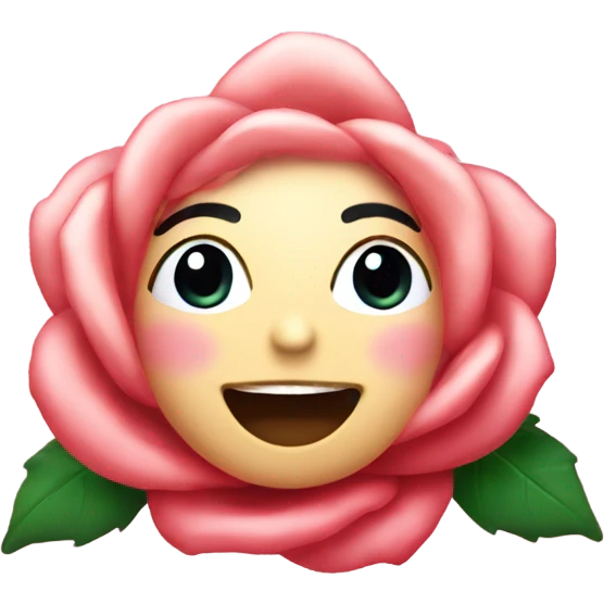 Rose toy emoji