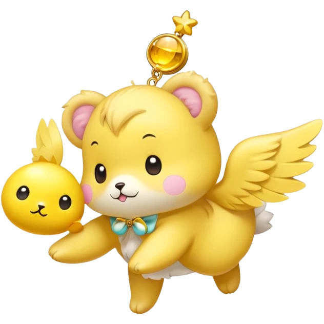 card captor sakura, kero winds emoji