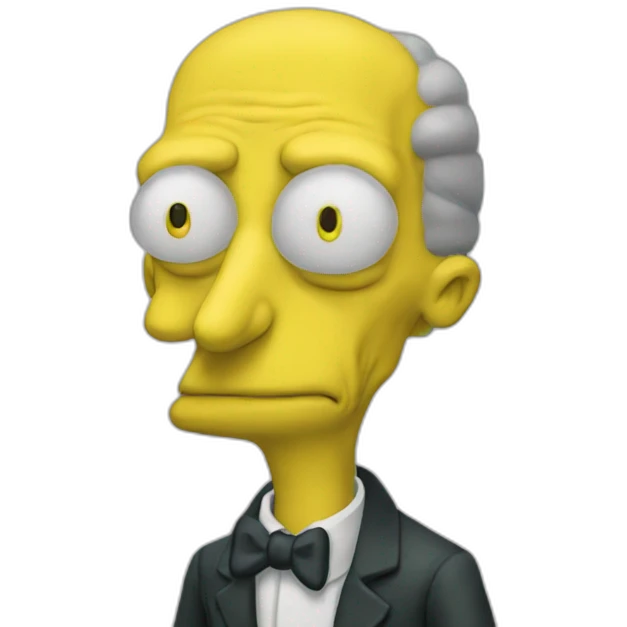 Mr Burns emoji