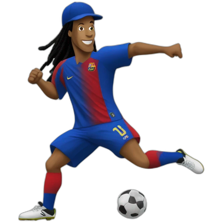 Ronaldinho qui danse la samba emoji
