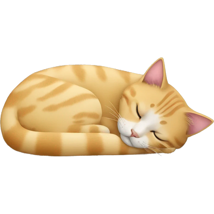caat sleeping on the sofa emoji
