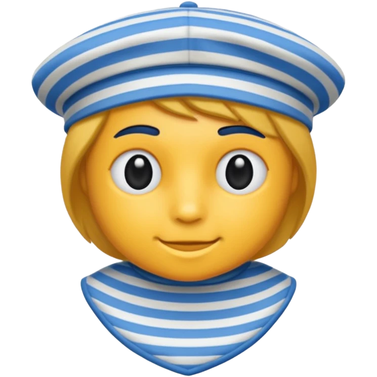 Marinière bleue  emoji
