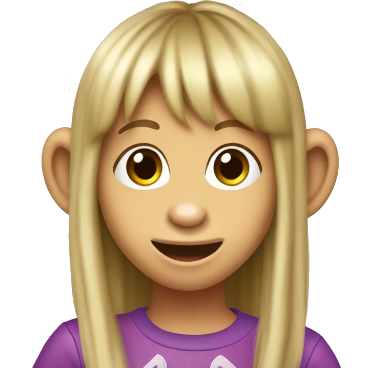Hannah Montana monkey emoji