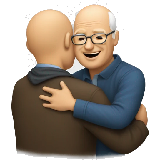 tim keller giving hug emoji