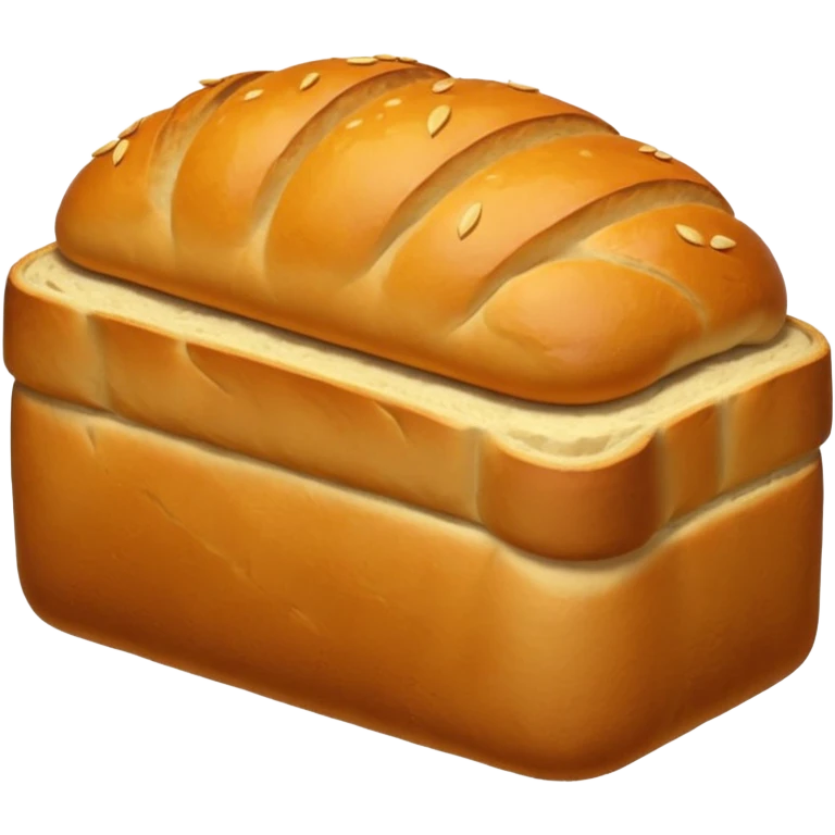 bread loaf taking a nap emoji