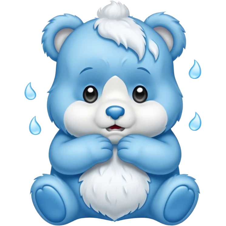Care bear sad  emoji