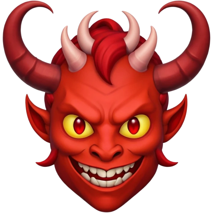 The devil  emoji