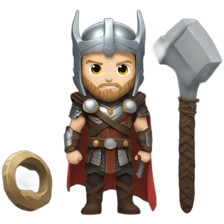 thor god of war emoji
