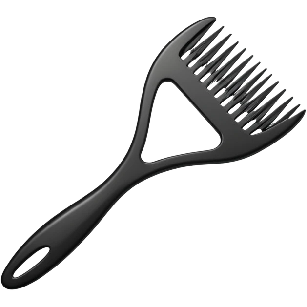Rat tail comb emoji