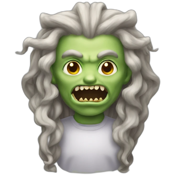Démon gorgon emoji