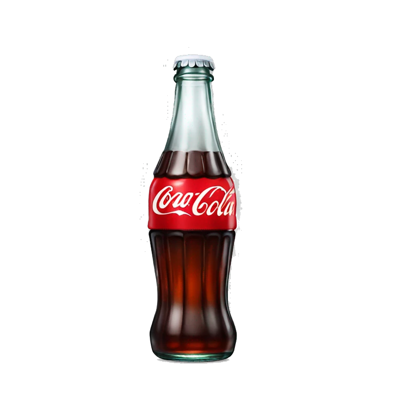 coca-cola glass bottle emoji