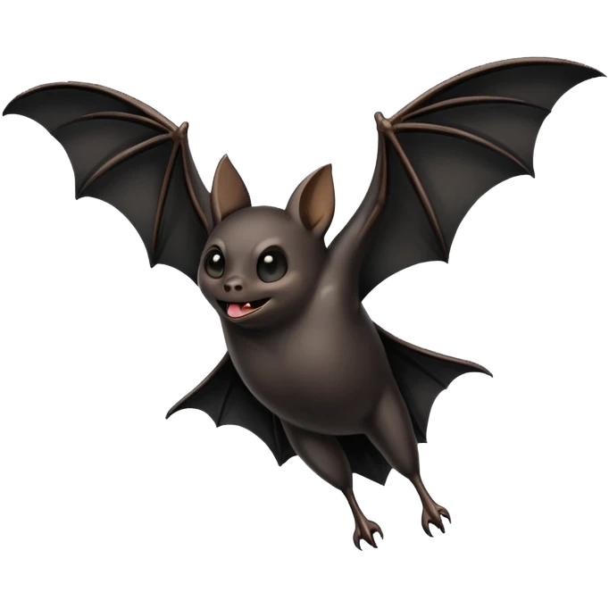Bat – Flying bat with spread wings emoji