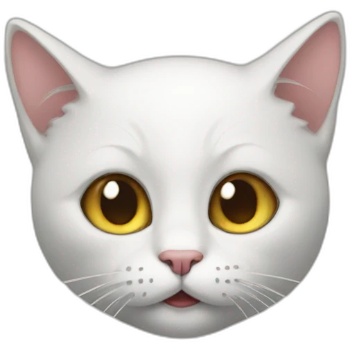a cat imagining emoji