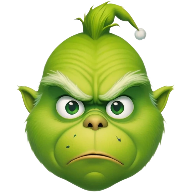 The Grinch emoji