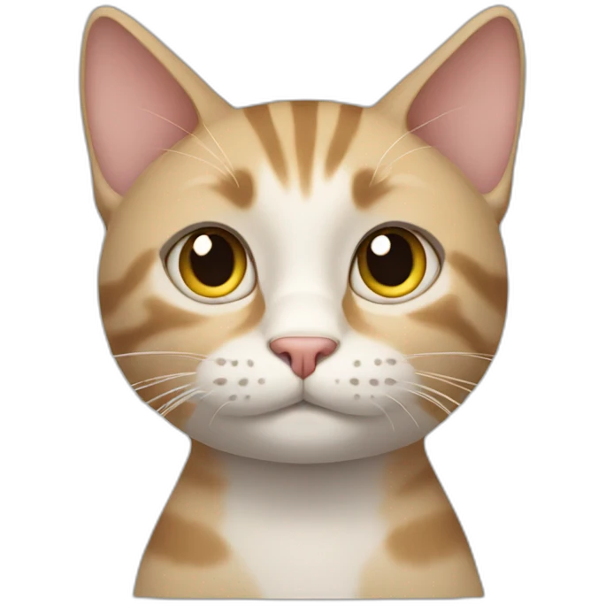 Cat without paws emoji