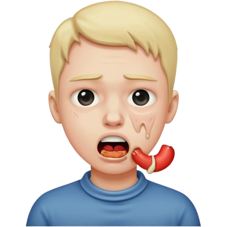 choking person emoji