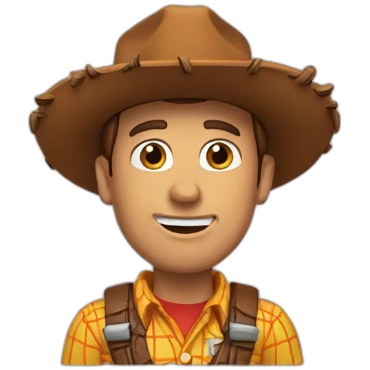 Woody emoji