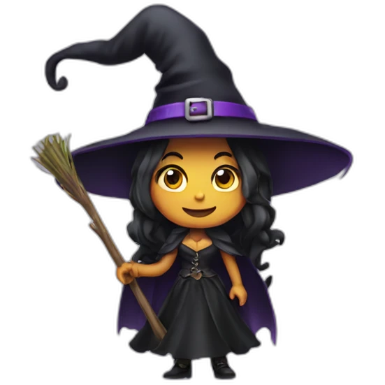 nice witch emoji