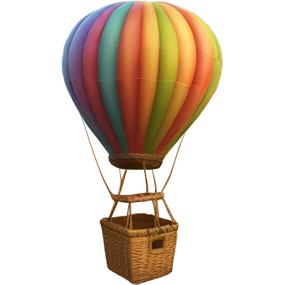 Hot air balloon emoji