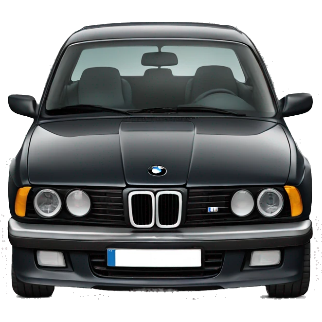 photorealistic bmw 3 series emoji