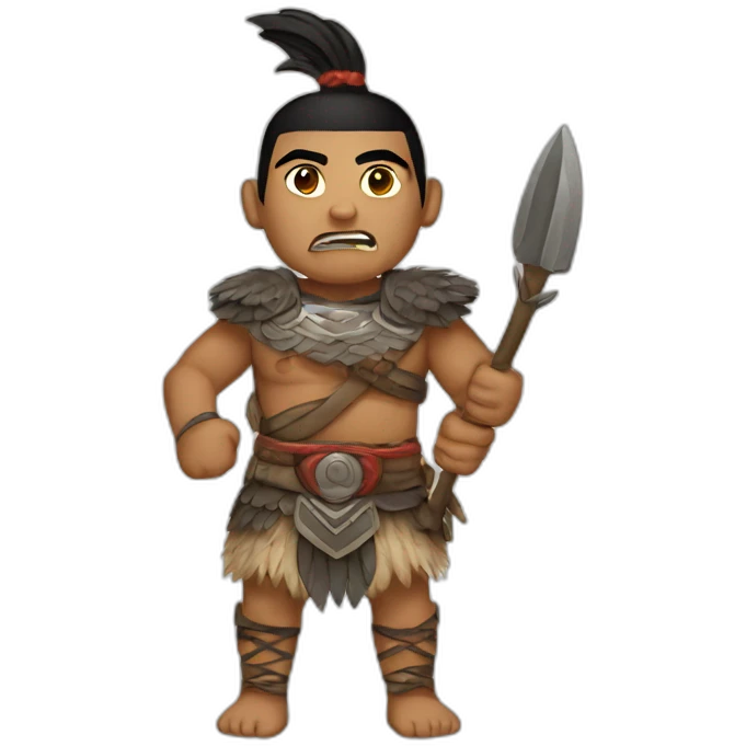 Māori Warrior emoji