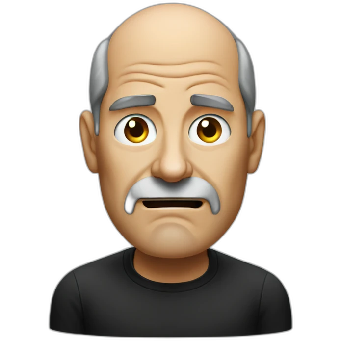 Steve jobs angery emoji