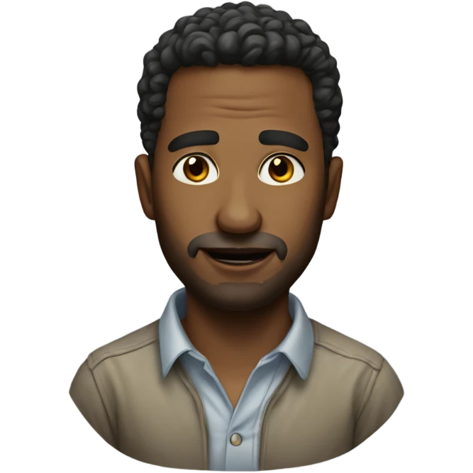 realistic portrait of a man emoji