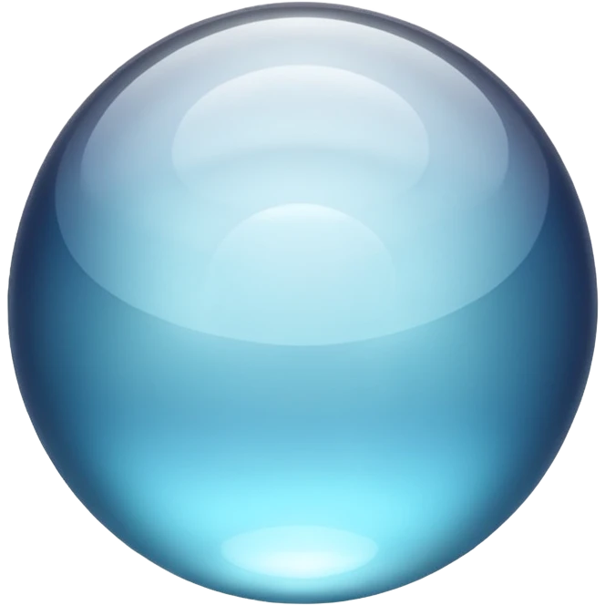 Quartz orb no face emoji