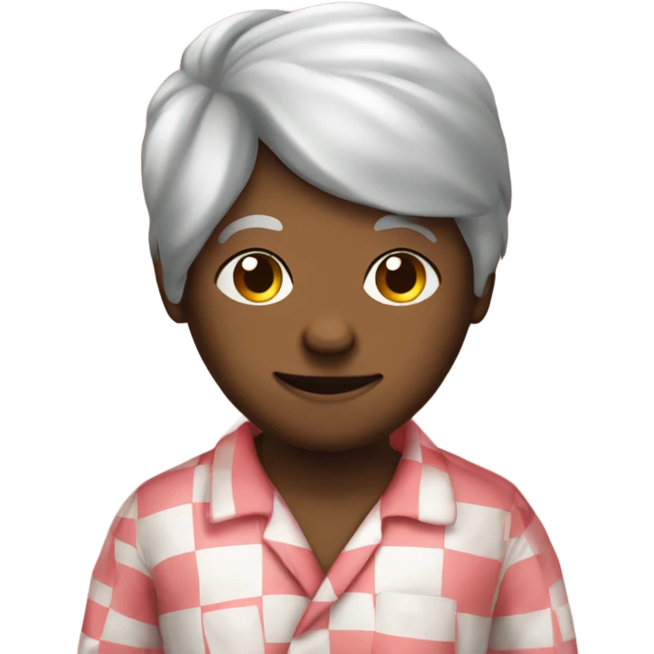 checkered pyjama emoji