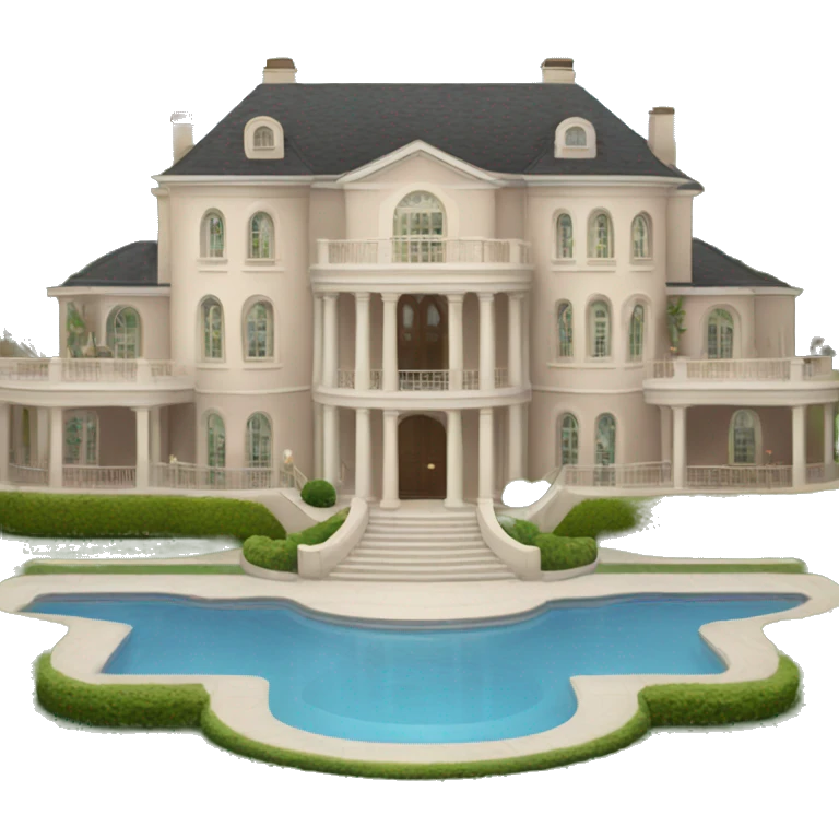 wide luxurious mansion emoji