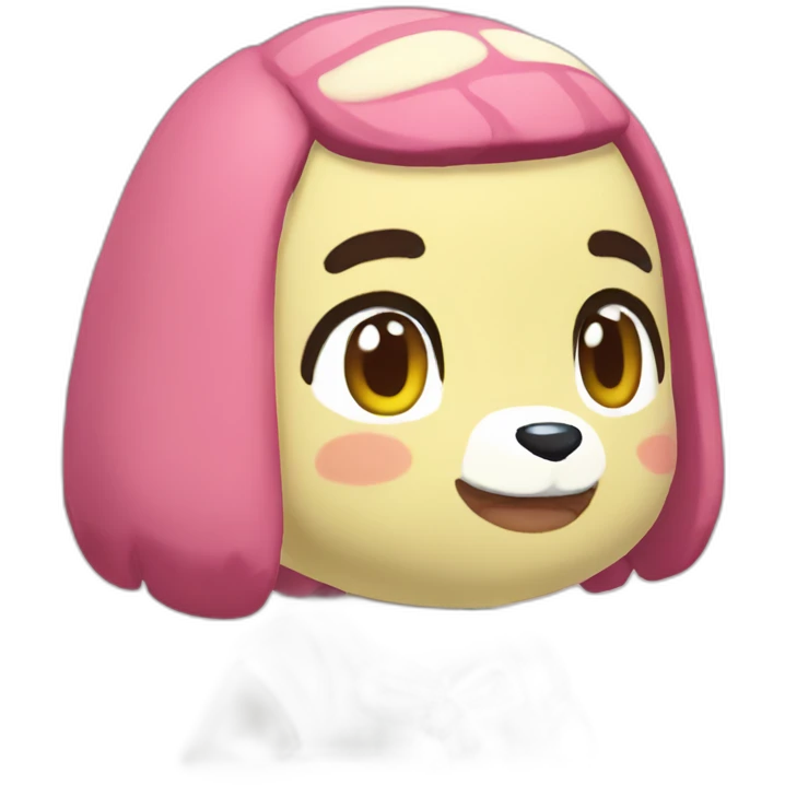 Isabelle animal crossing emoji