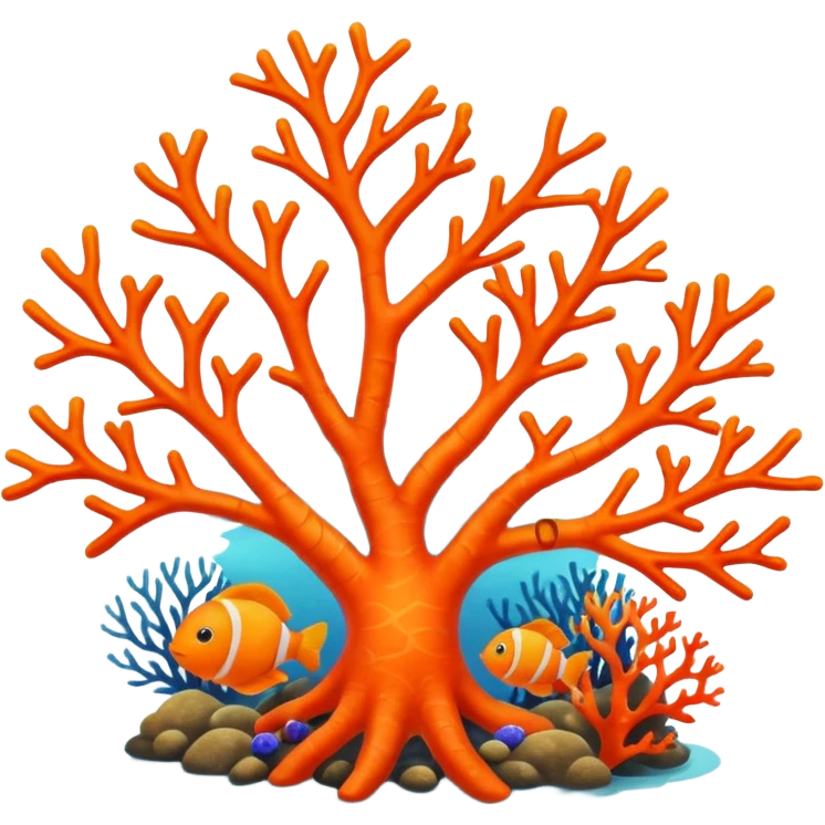 Coral emoji