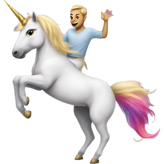 unicorn dance emoji