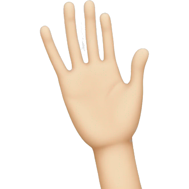 Hand emoji