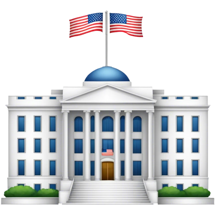 US Embassy building png.  looks realistic emoji