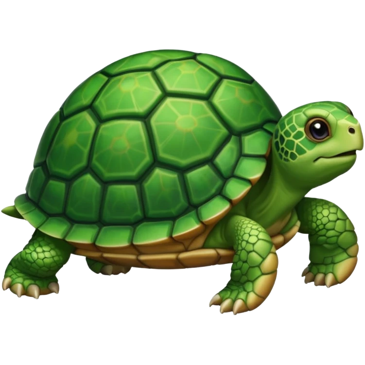 Baby tortoise green  emoji