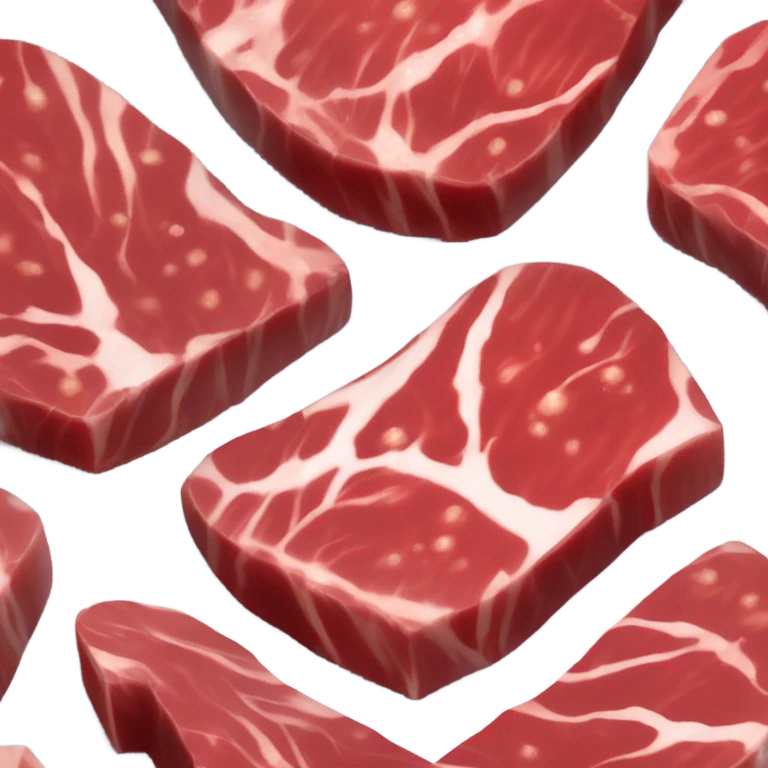 Wet steak emoji