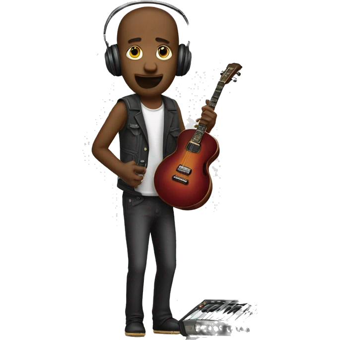 Crazy music production emoji